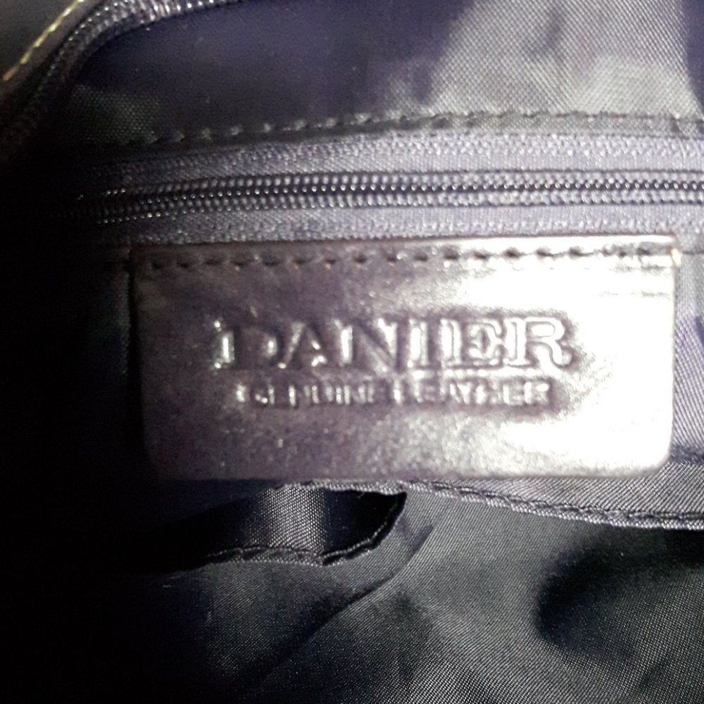 Purple leather bag - Picture 7 of 7